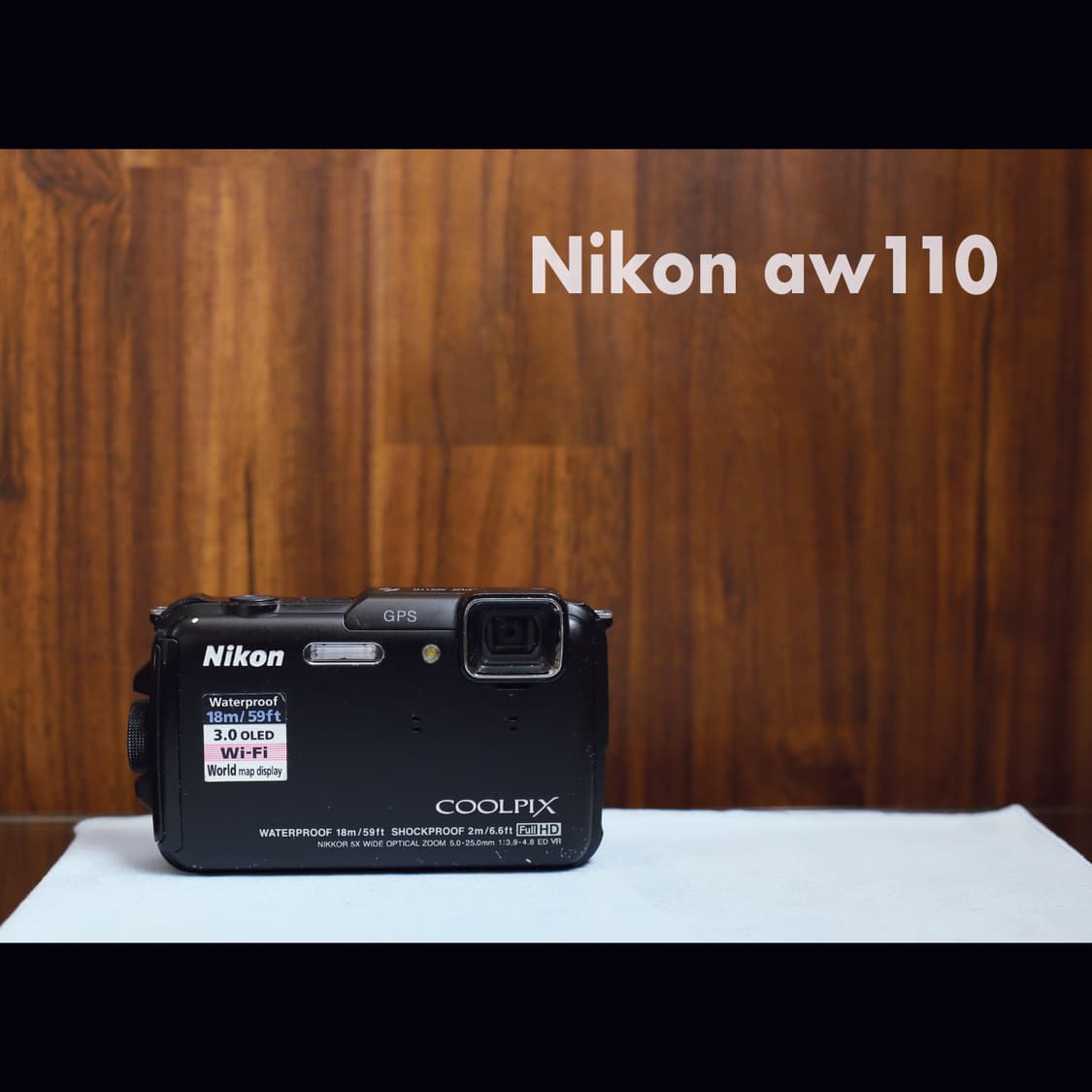 <레어><한글> 쿨픽스 aw110 (aw100) 블랙 빈티지 디카 상품이미지9