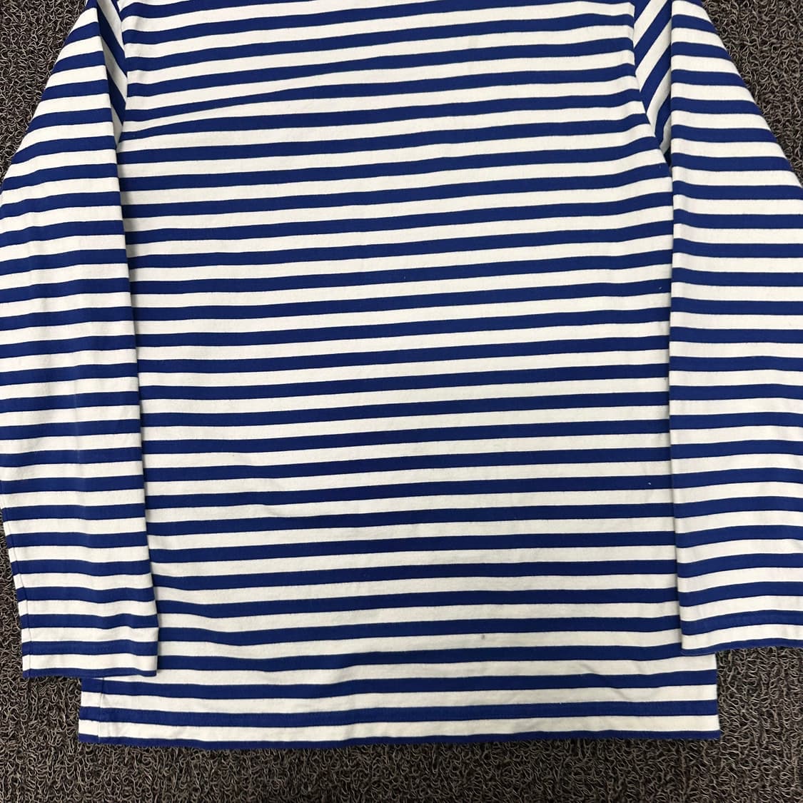 마크곤잘레스 여성 스트라이프 긴팔티셔츠 블루 XS 상품이미지8