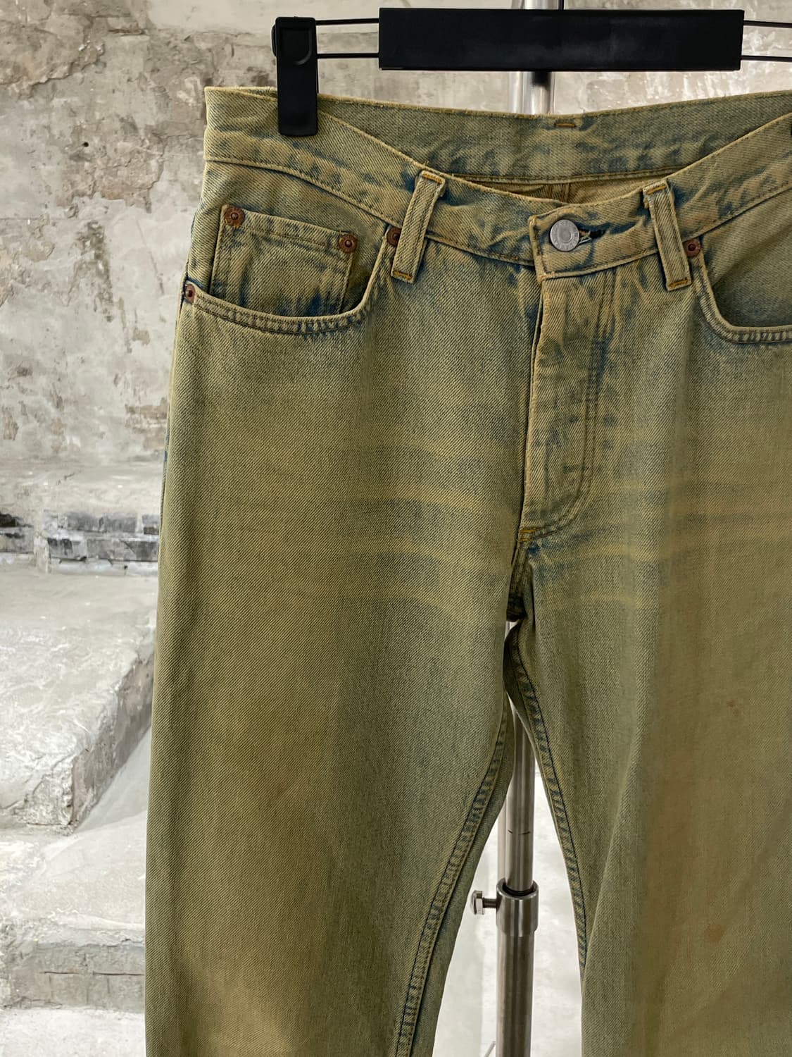헬무트랭 1998 데저트 버튼 플라이 데님 진스 상품이미지2