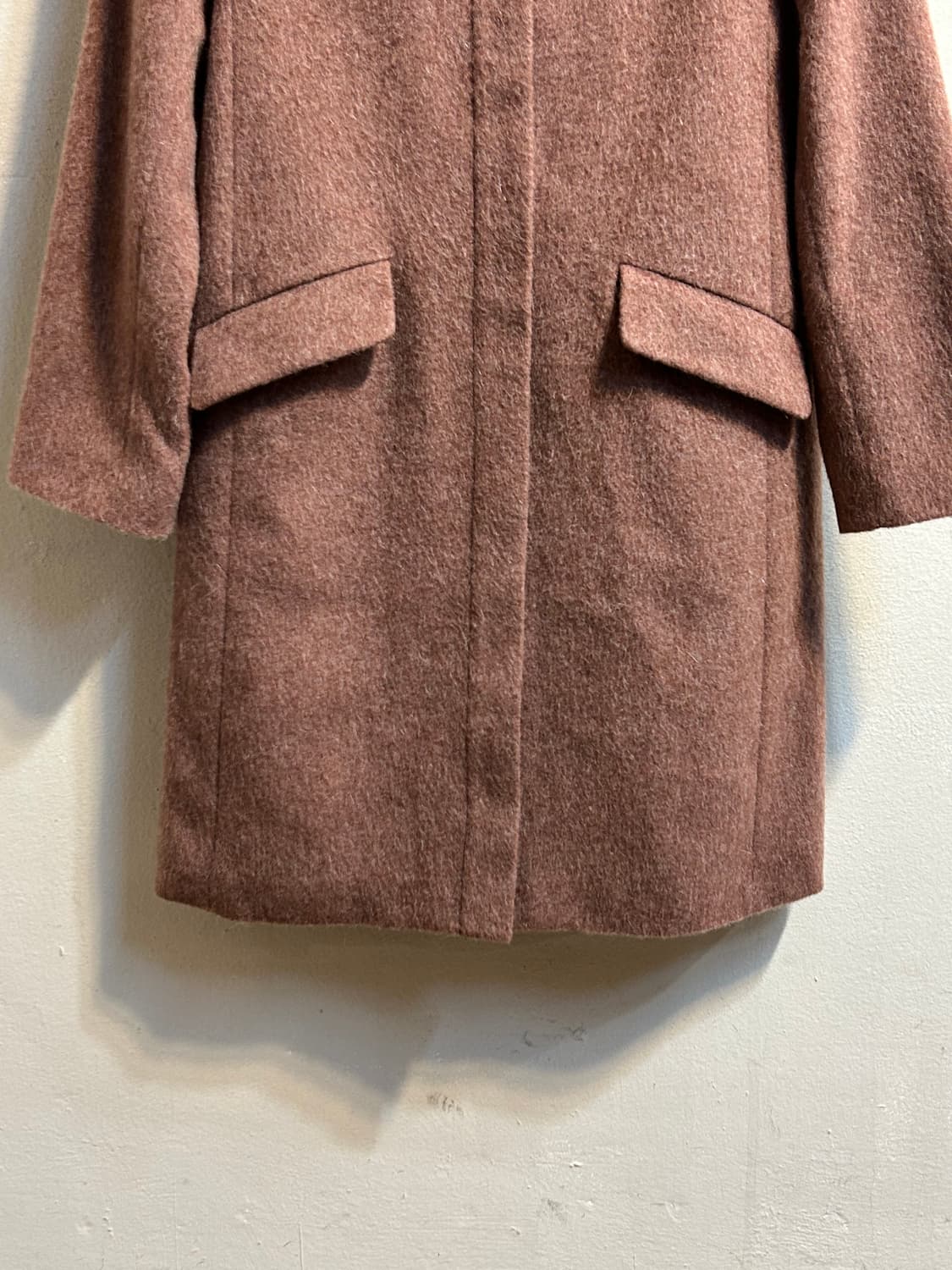 빔즈 하트 후드 울 코트 상품이미지3