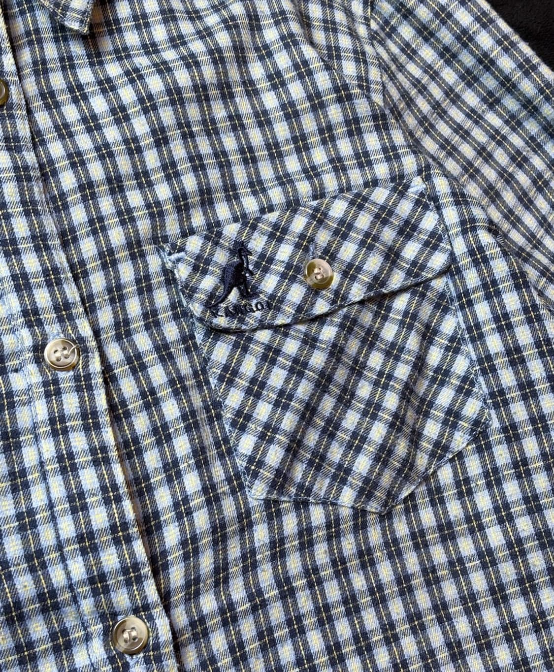 Japanese Vintage kangol shirt 상품이미지4