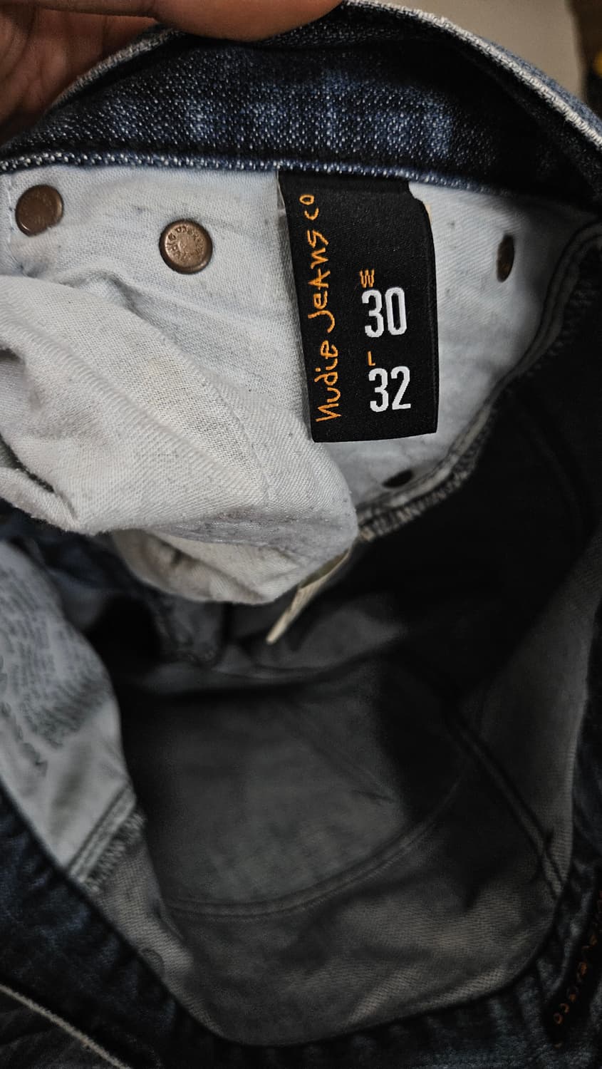 누디진 빈티지 워싱 데님 팬츠 W30 L33(급처) 상품이미지5