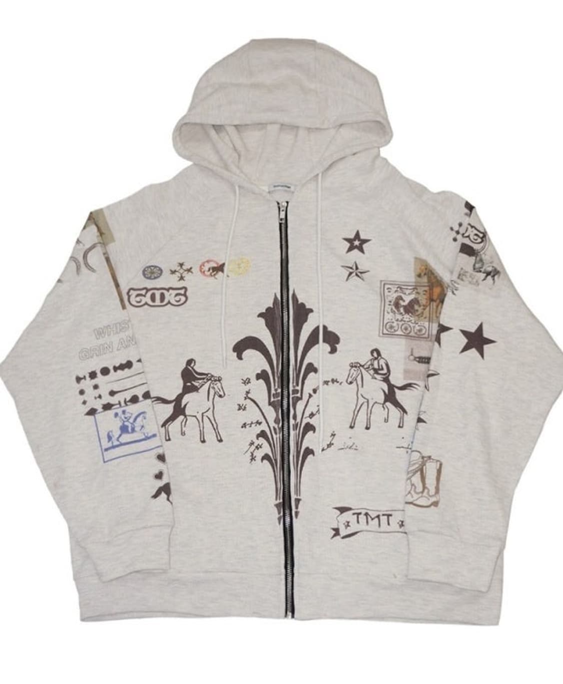 투머치택스 와플 집업 (제니,원빈착용) 상품이미지10