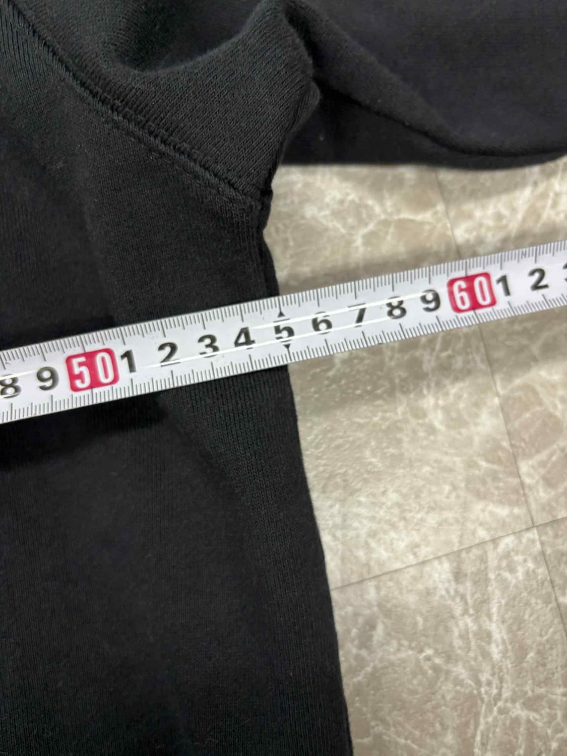 디스이즈네버뎃 로즈 블랙 스웨트셔츠 후드티(M) 상품이미지6