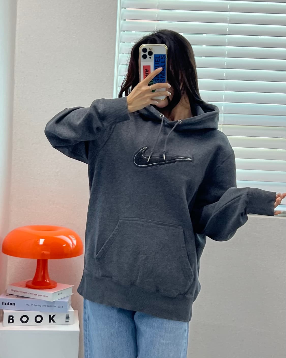 (L)나이키 기모 후드-M1538 상품이미지6