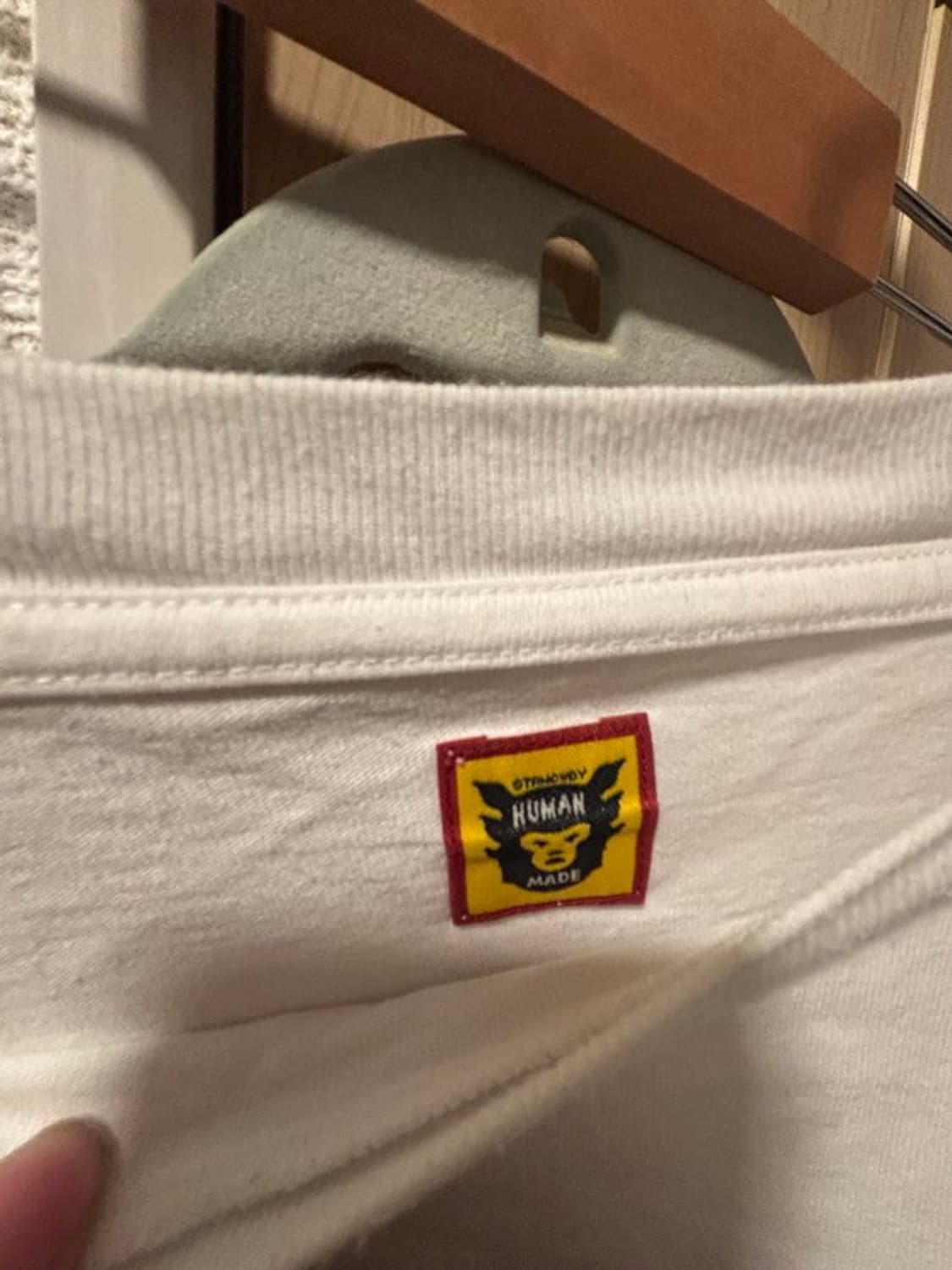 휴먼 메이드 하트 로고 롱슬리브 티셔츠 상품이미지3