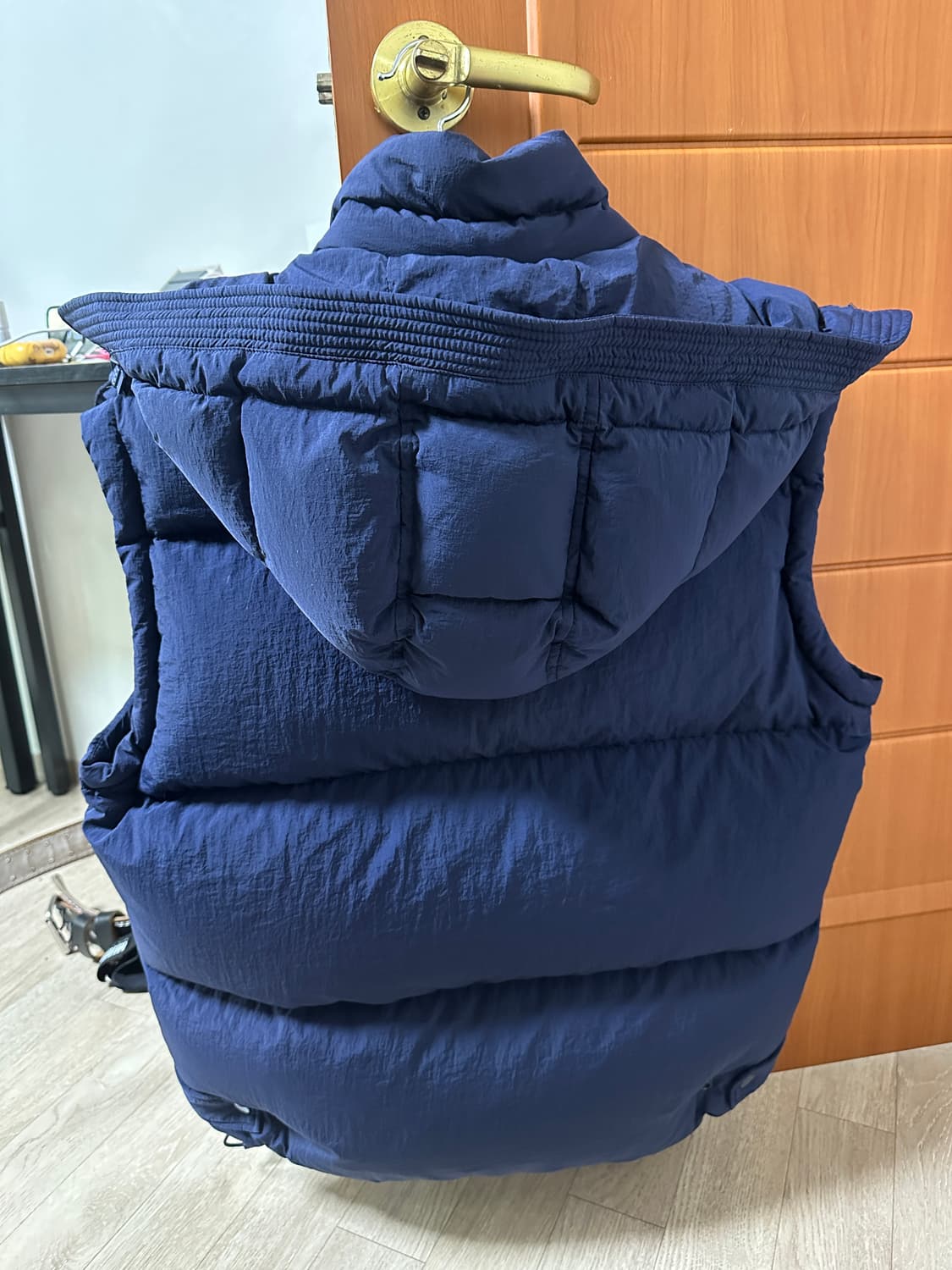 M) 디젤 푸퍼 베스트 패딩 조끼 다크 블루 상품이미지2