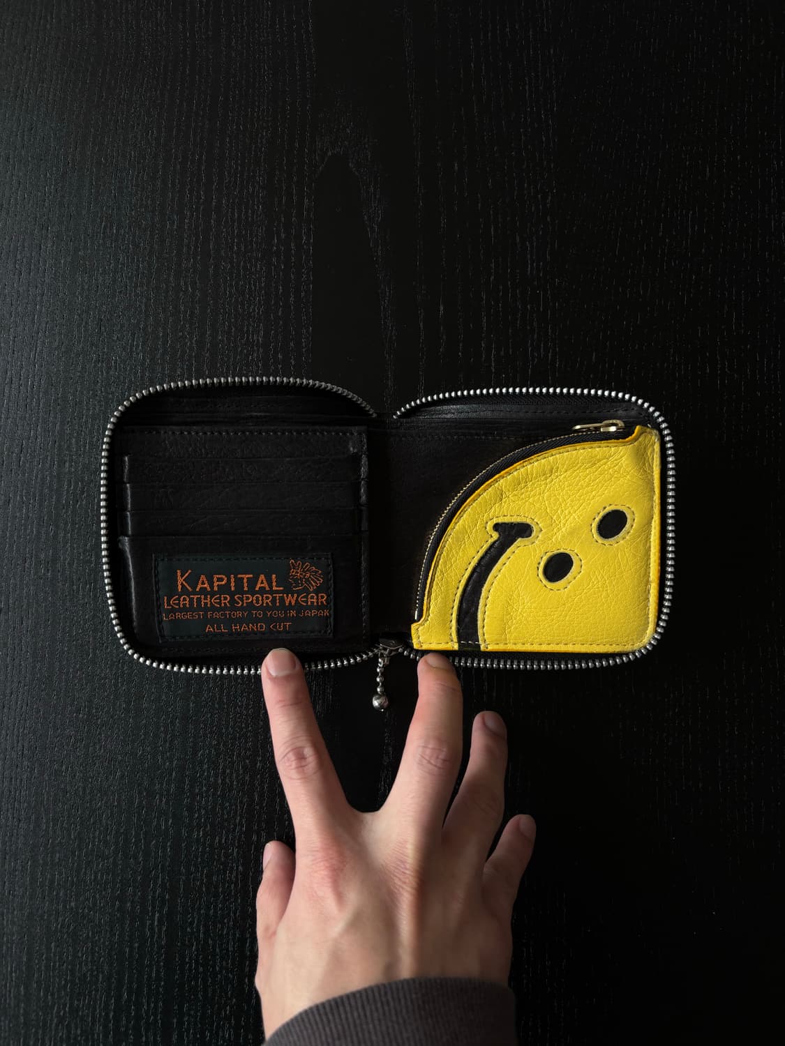 캐피탈 스마일 Rainbow zip 반지갑 상품이미지1