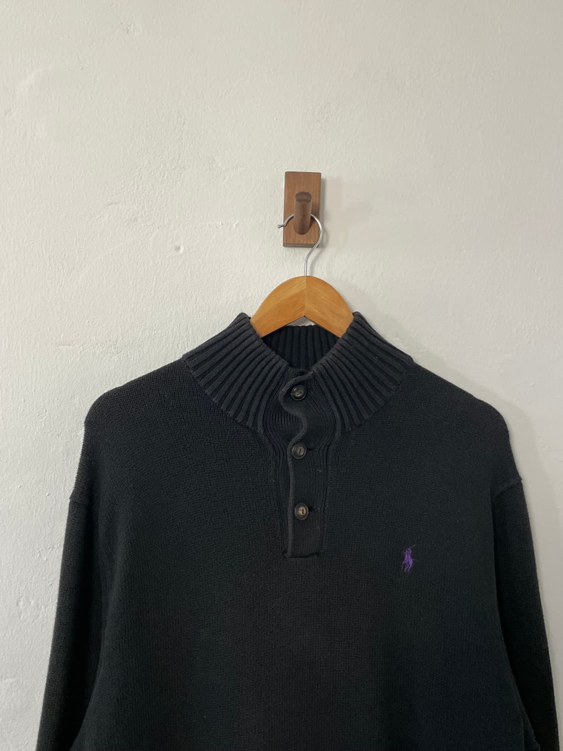 폴로 버튼 니트  상품이미지2