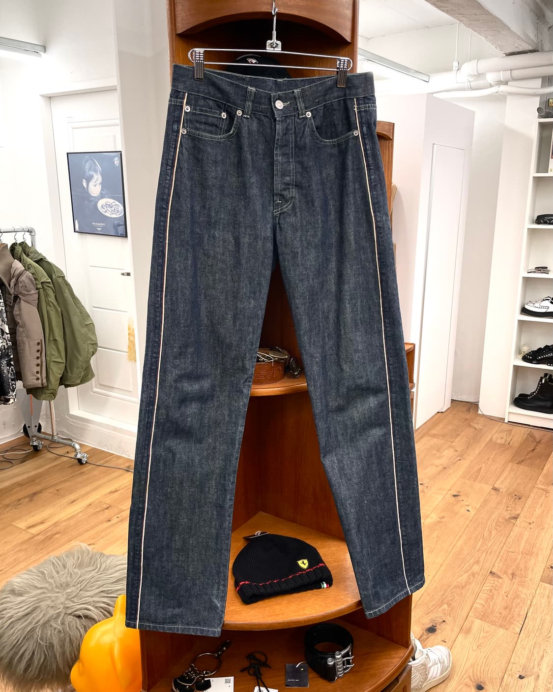 [30] 질샌더 셀비지 데님 팬츠 상품이미지1