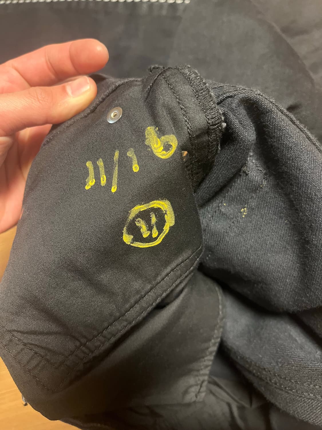 Prt스터드 팬츠(실착o샘플) 상품이미지3