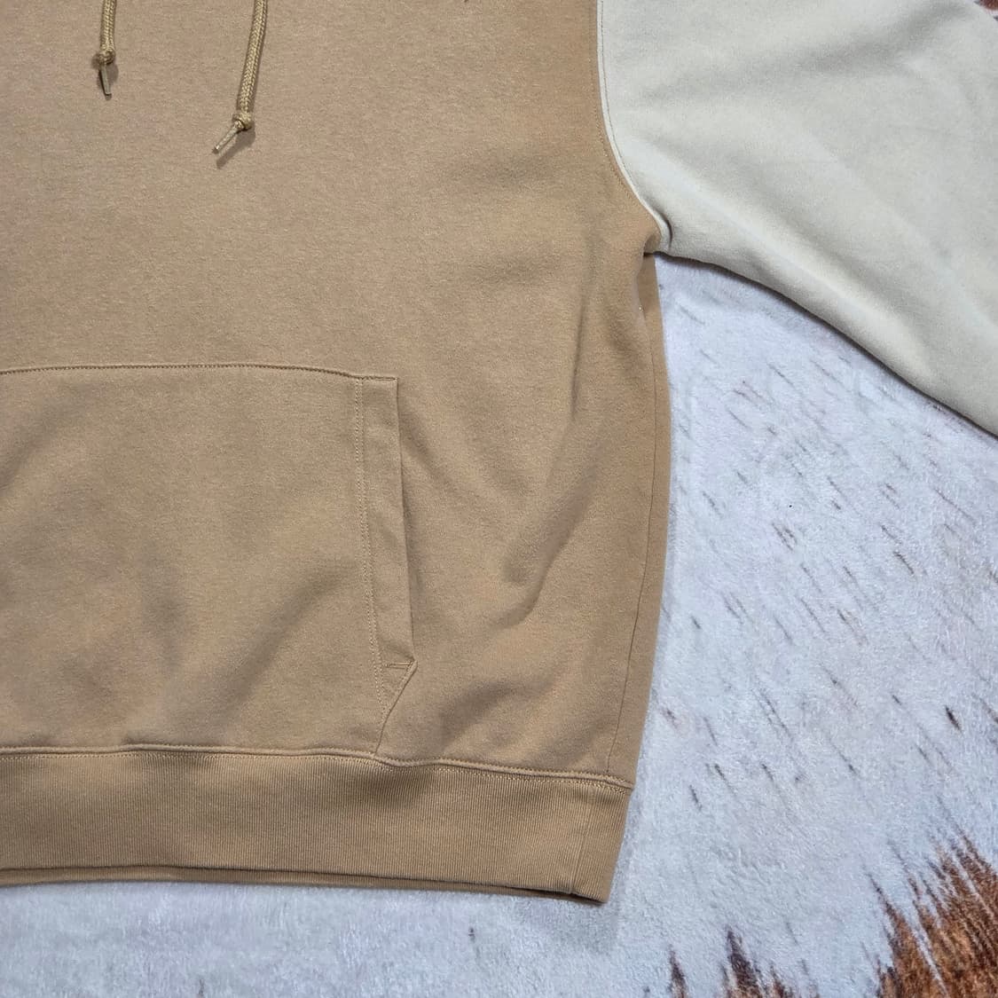 GAP 배색 브라운 후드티 상품이미지3