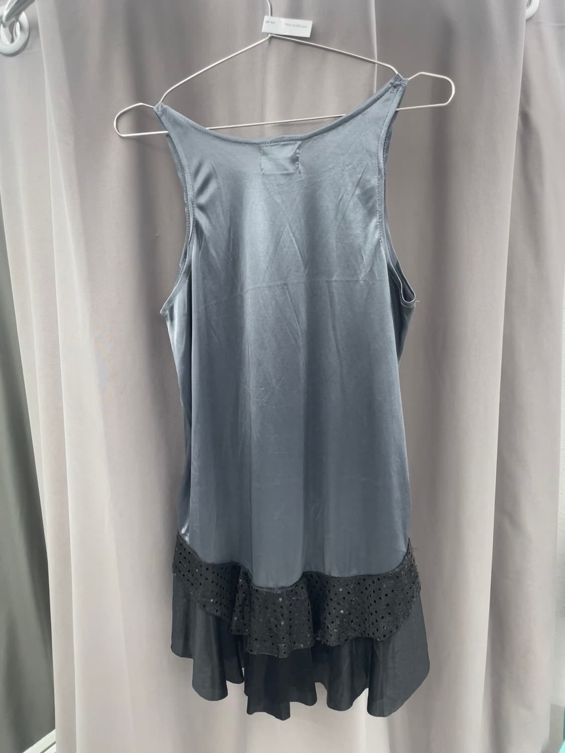 밑단 셔링 슬리브리스 원피스 상품이미지4