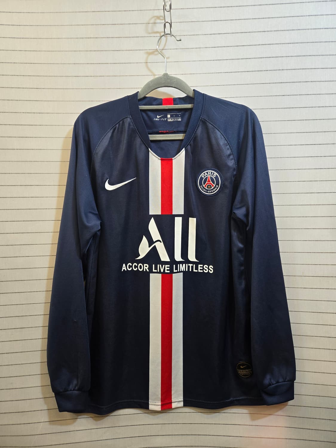 나이키 파리생제르망 긴팔 축구 유니폼 상품이미지1