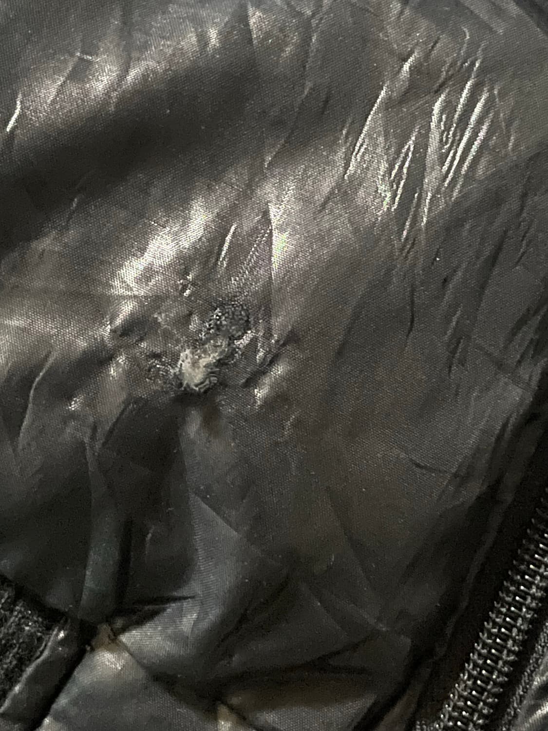 일본 빈티지 유광 패딩 상품이미지2