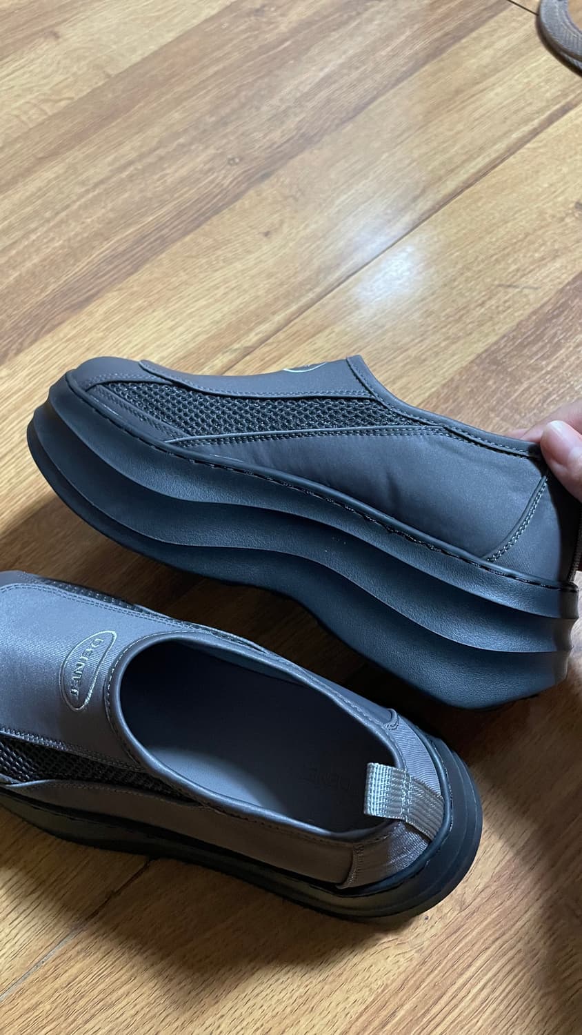 다이닛 FLATFORM SNEAKERS IN CHARCOAL 상품이미지5