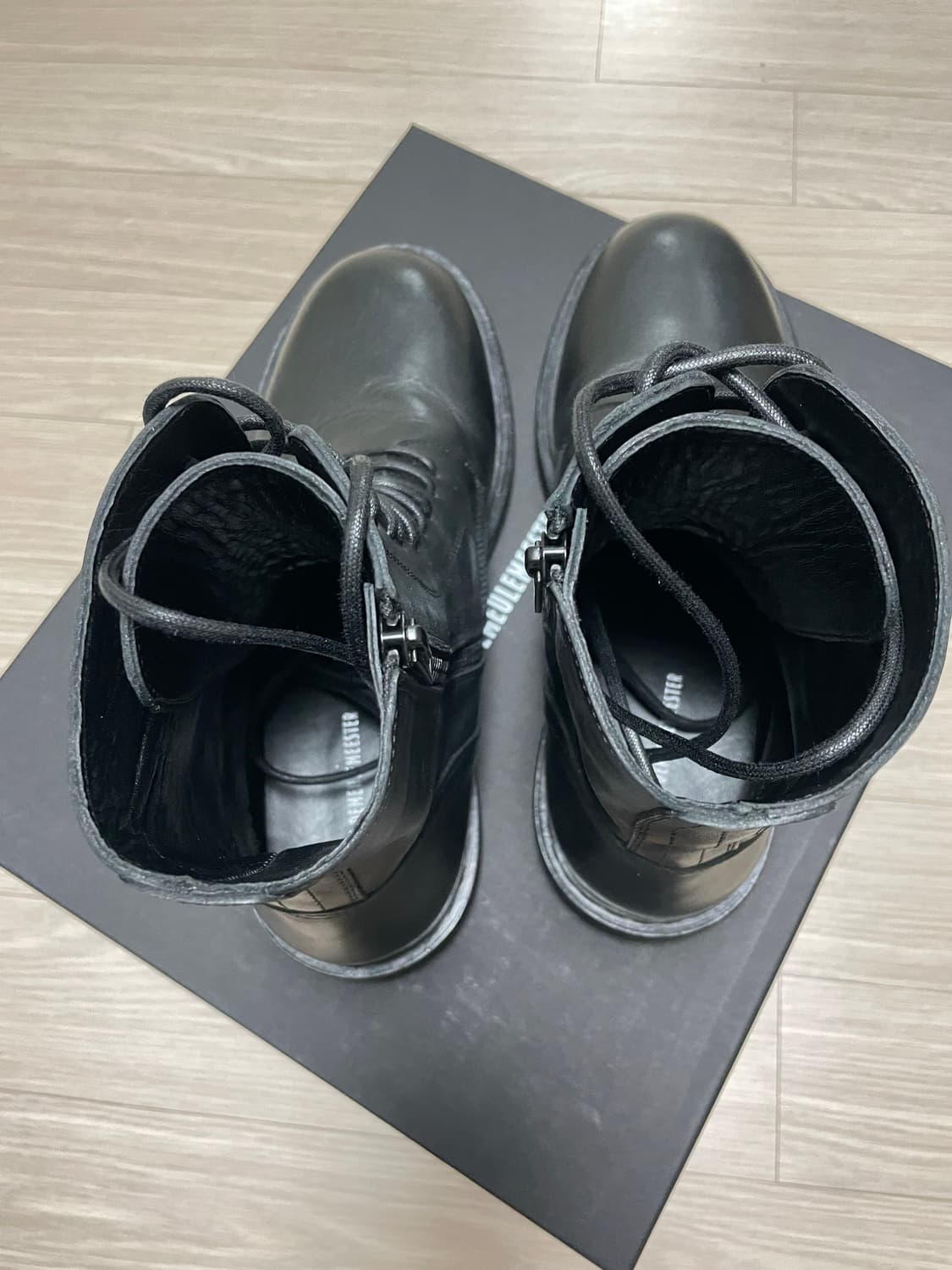 앤 드뮐미스터 블랙 로우 대니 앵클부츠 43사이즈 상품이미지4