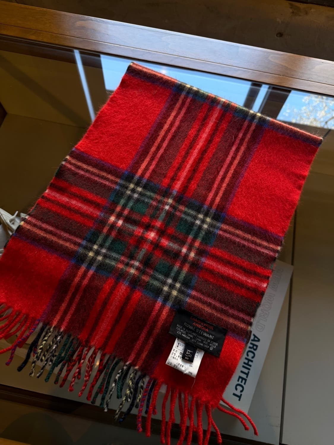 로열 스튜어트 캐시미어 머플러 상품이미지9