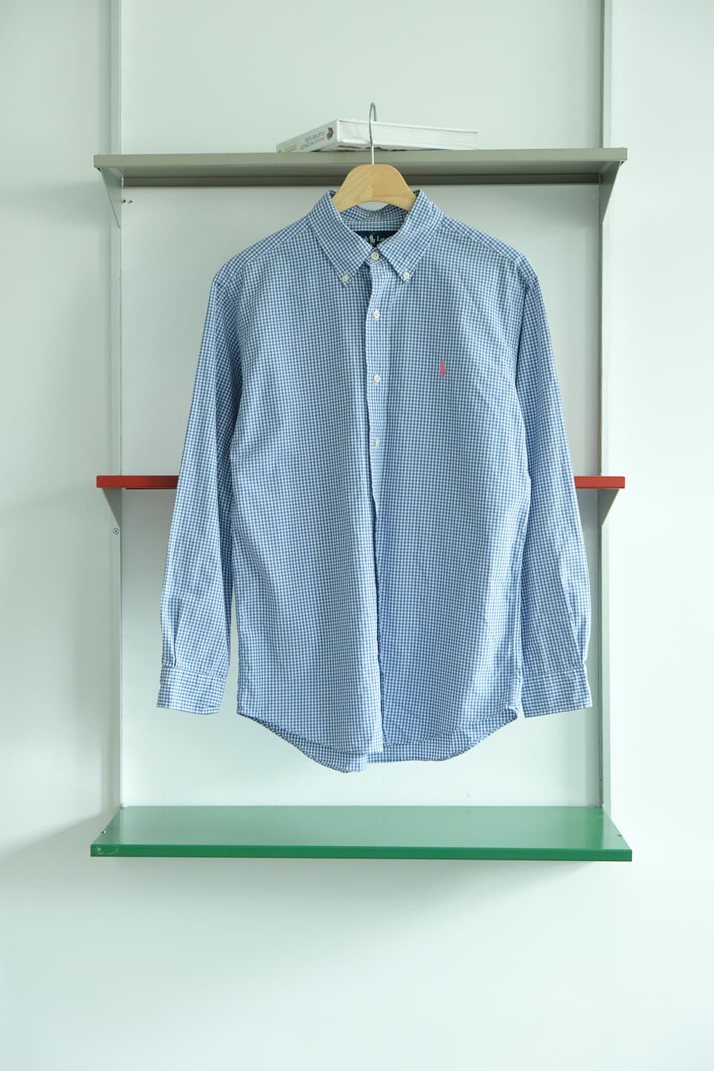 100 폴로 랄프로렌 깅엄 체크 셔츠 남방 상품이미지1