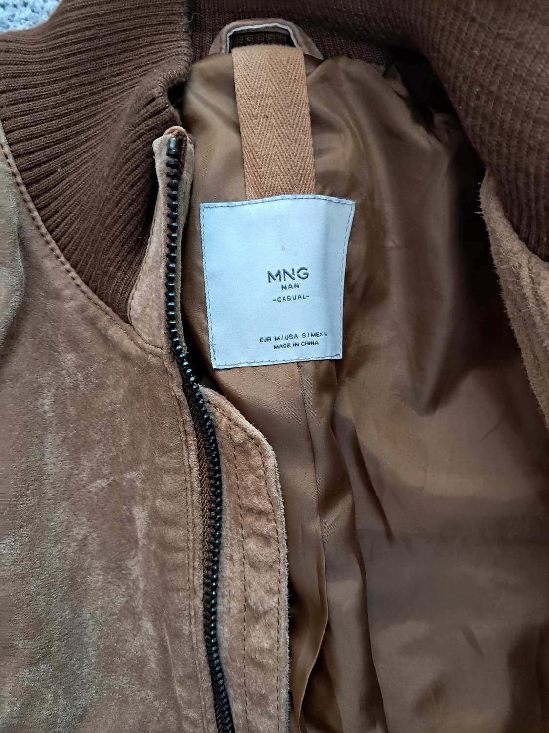 스웨이드자켓 망고 상품이미지2