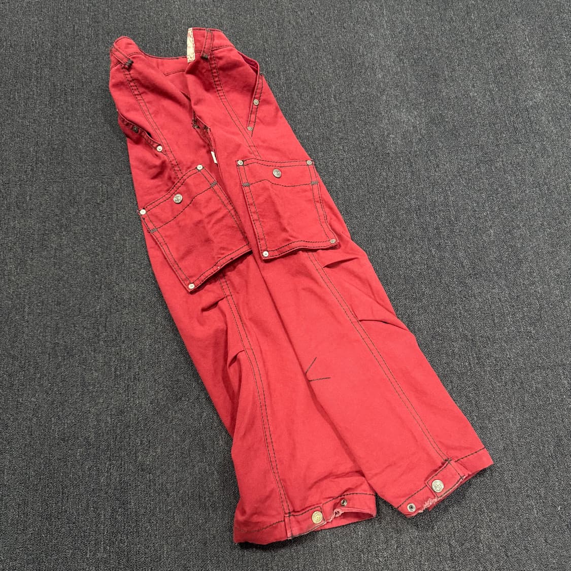 트루릴리젼 버건디 마스터 헌터 데님팬츠 상품이미지4