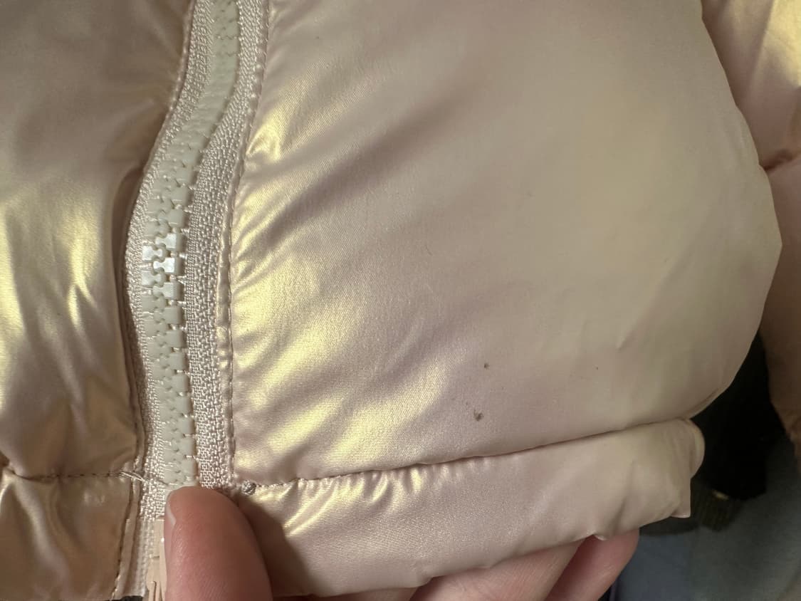 라퍼지포우먼 글로시 크롭 푸퍼 패딩 핑크 상품이미지2