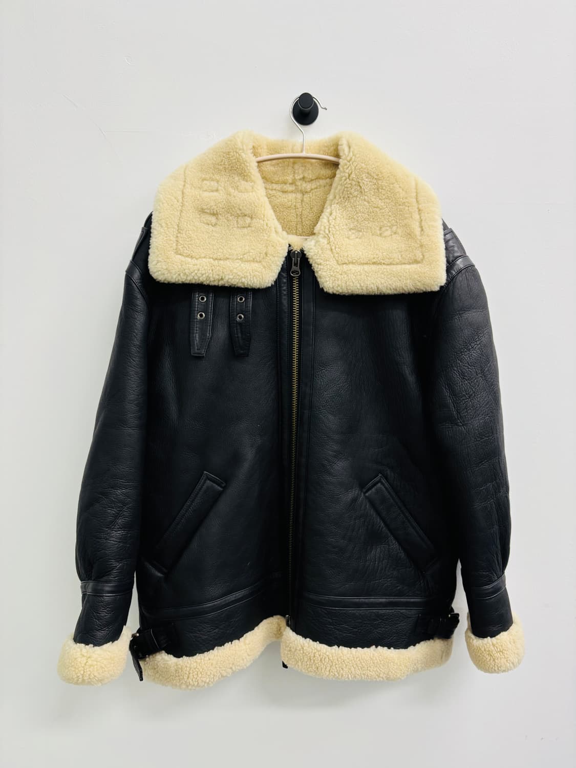 EPOCH 무스탕 양털 B-3 항공 점퍼 상품이미지2