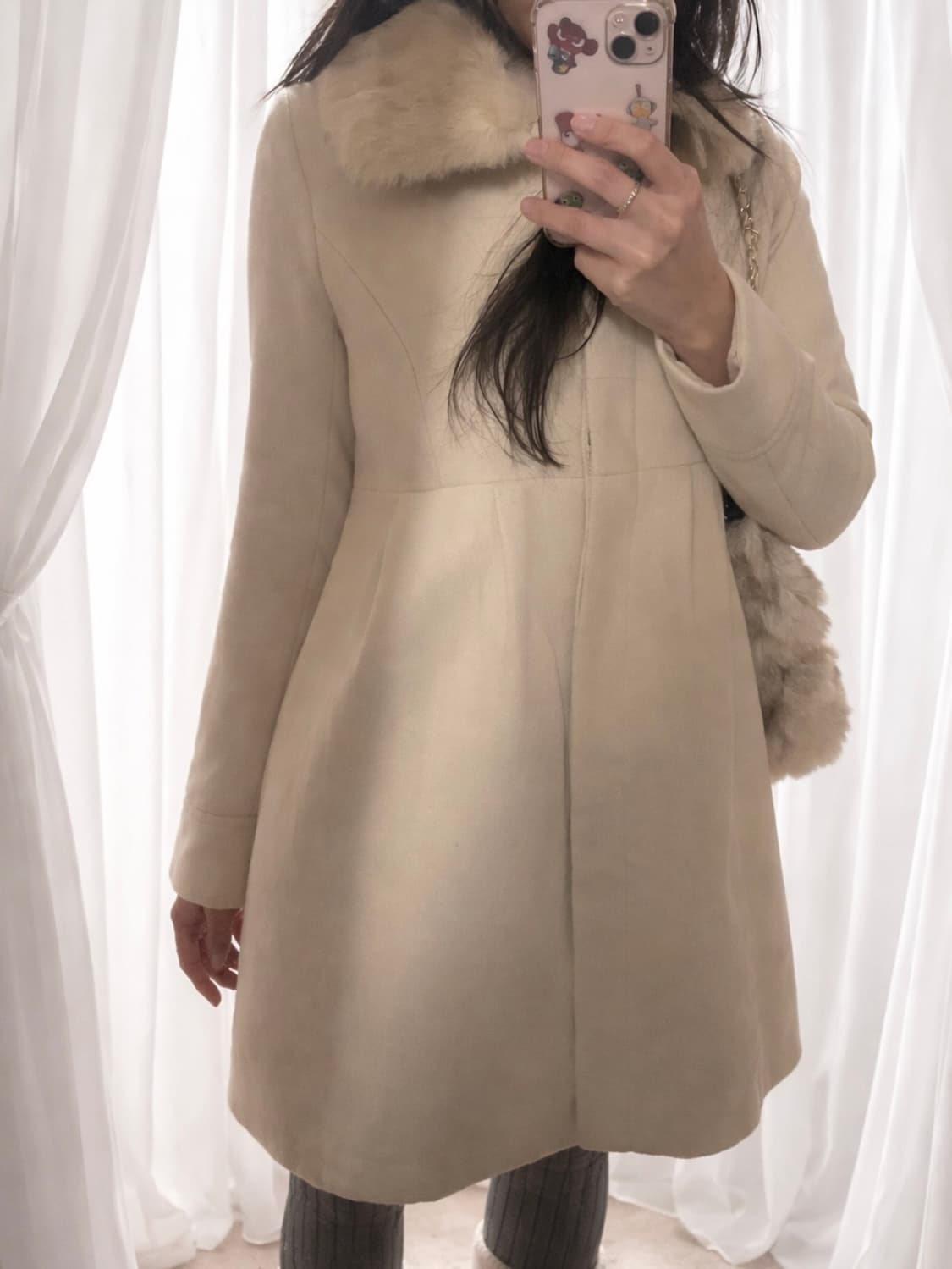 머큐리듀오 퍼카라 플레어 코트 달천 오네갸루 히메갸루 상품이미지3