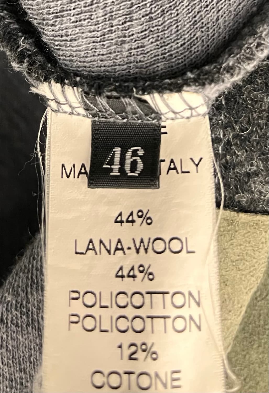 DACUTE 올리브 배색 후드 집업 상품이미지6