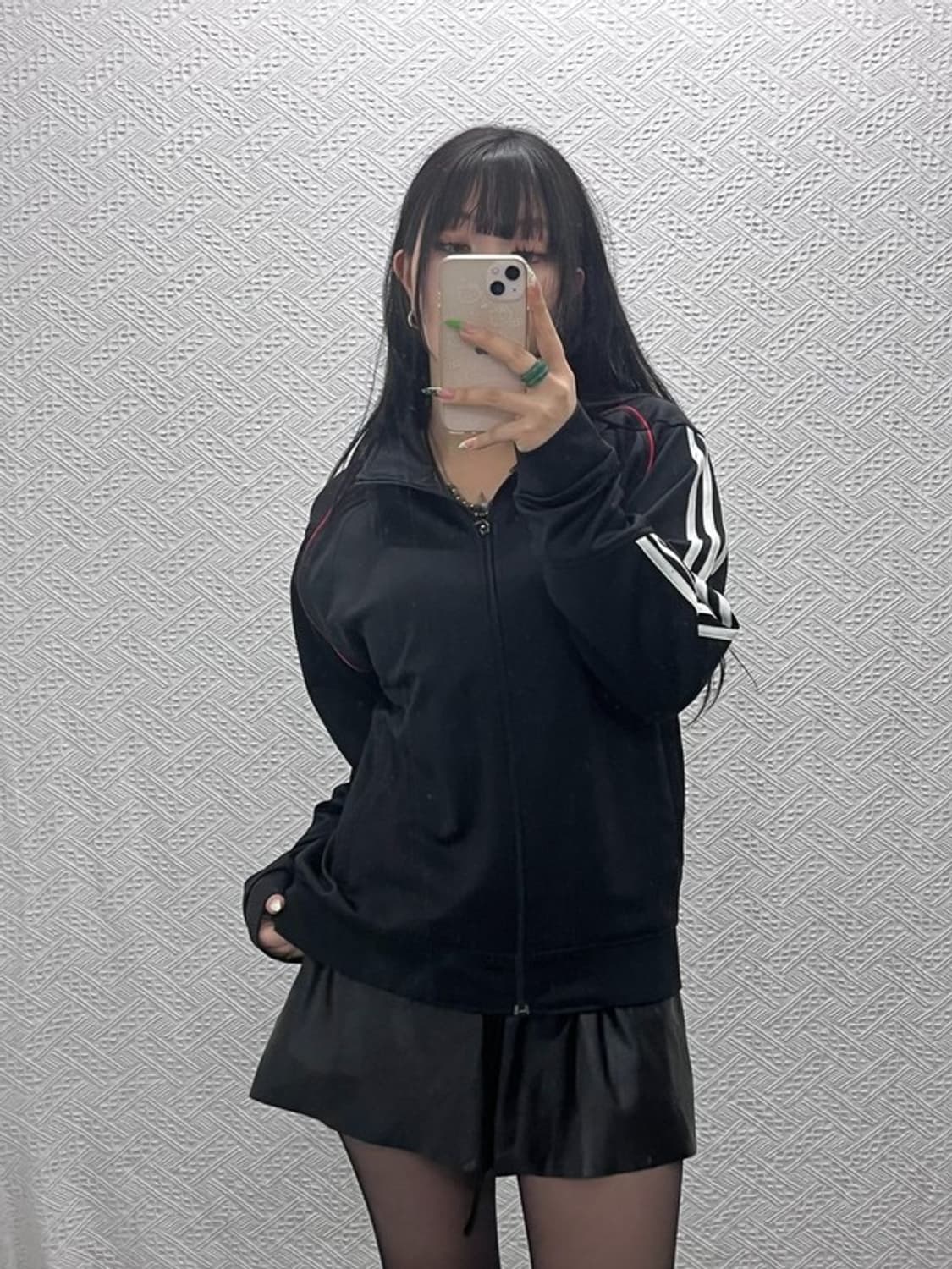 아디다스 올드스쿨 레트로 크로스 배색 져지 집업 L C09219 상품이미지2