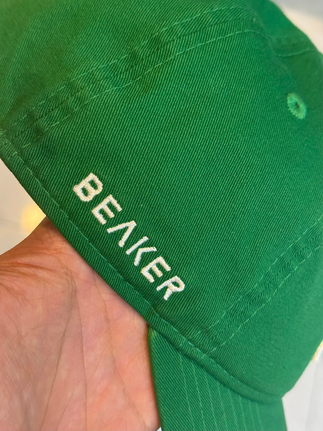 뉴에라 비이커 9FORTY 940 뉴욕양키스 볼캡 그린 상품이미지4