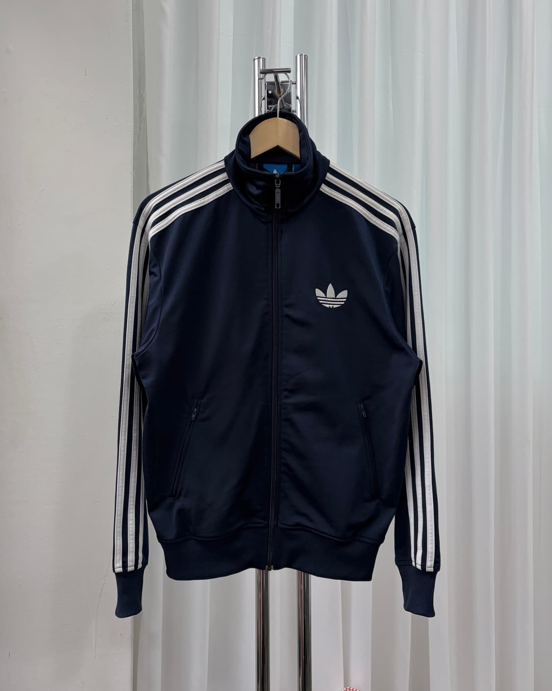 [S-M]아디다스 구형 파이어버드 네이비 트랙탑 져지 상품이미지3