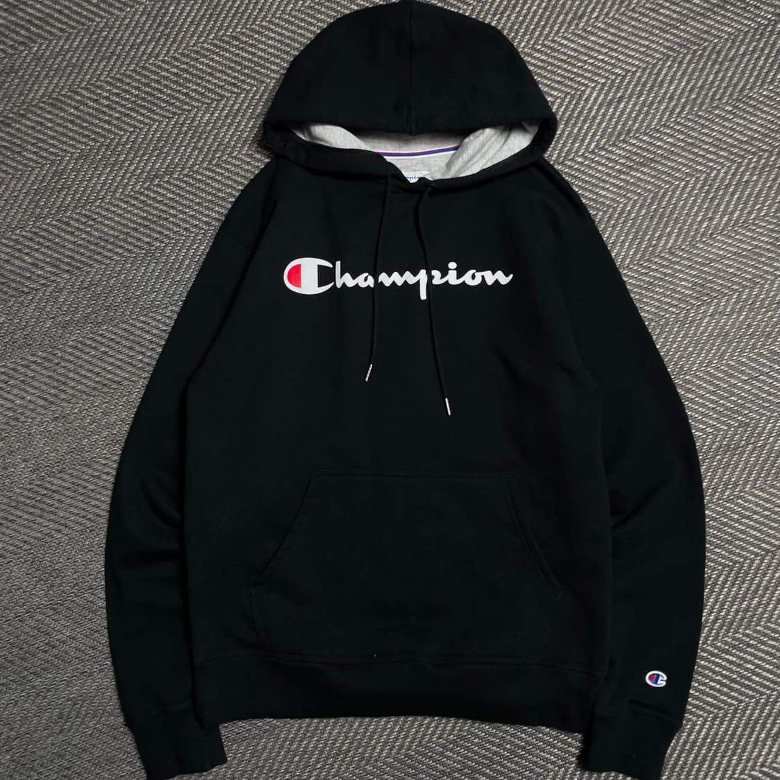 챔피온 스펠아웃 박시핏 빅로고 후드 티셔츠o 5115 상품이미지1