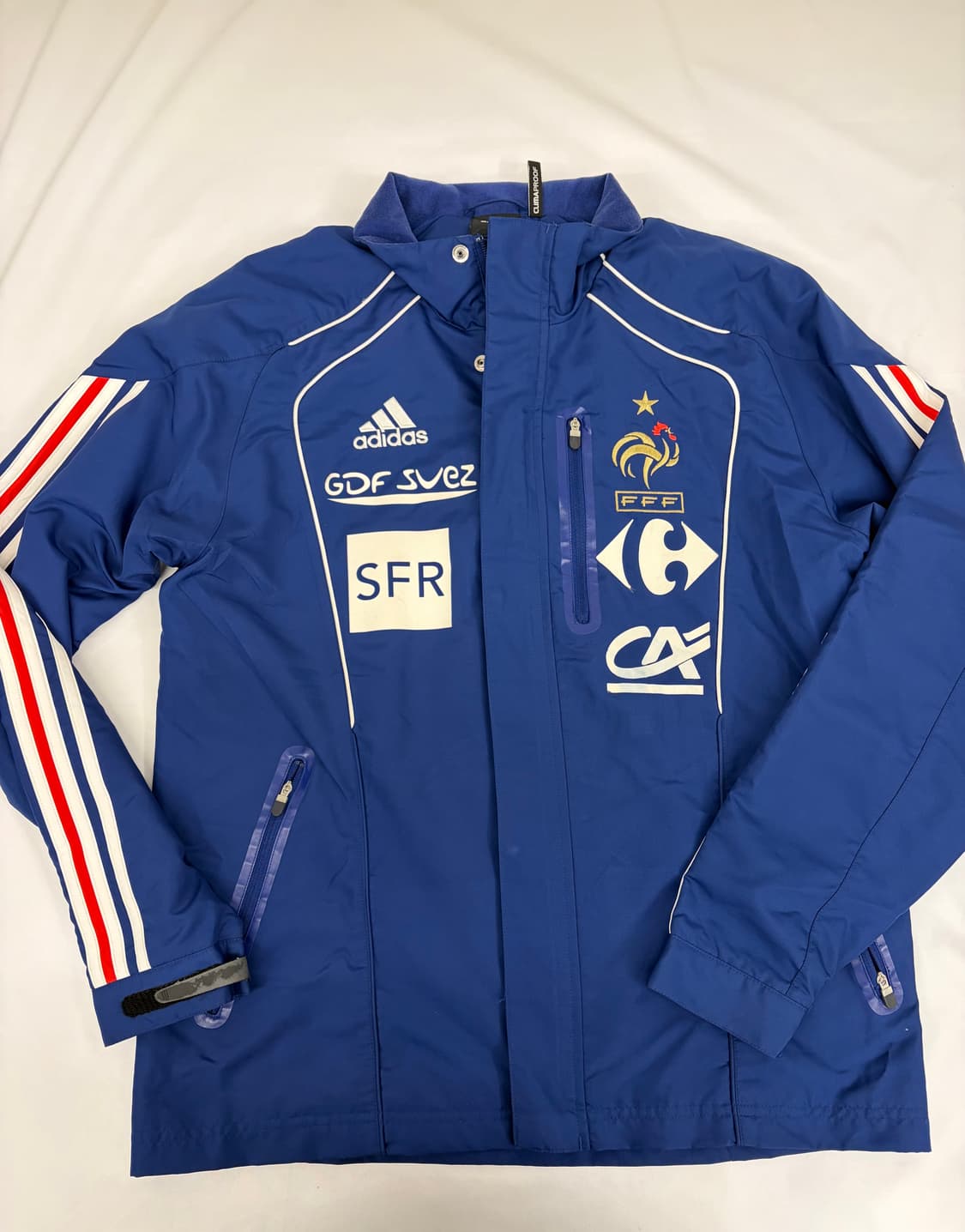 [95] 10-11 아디다스 프랑스 트레블 바람막이 자켓 상품이미지1