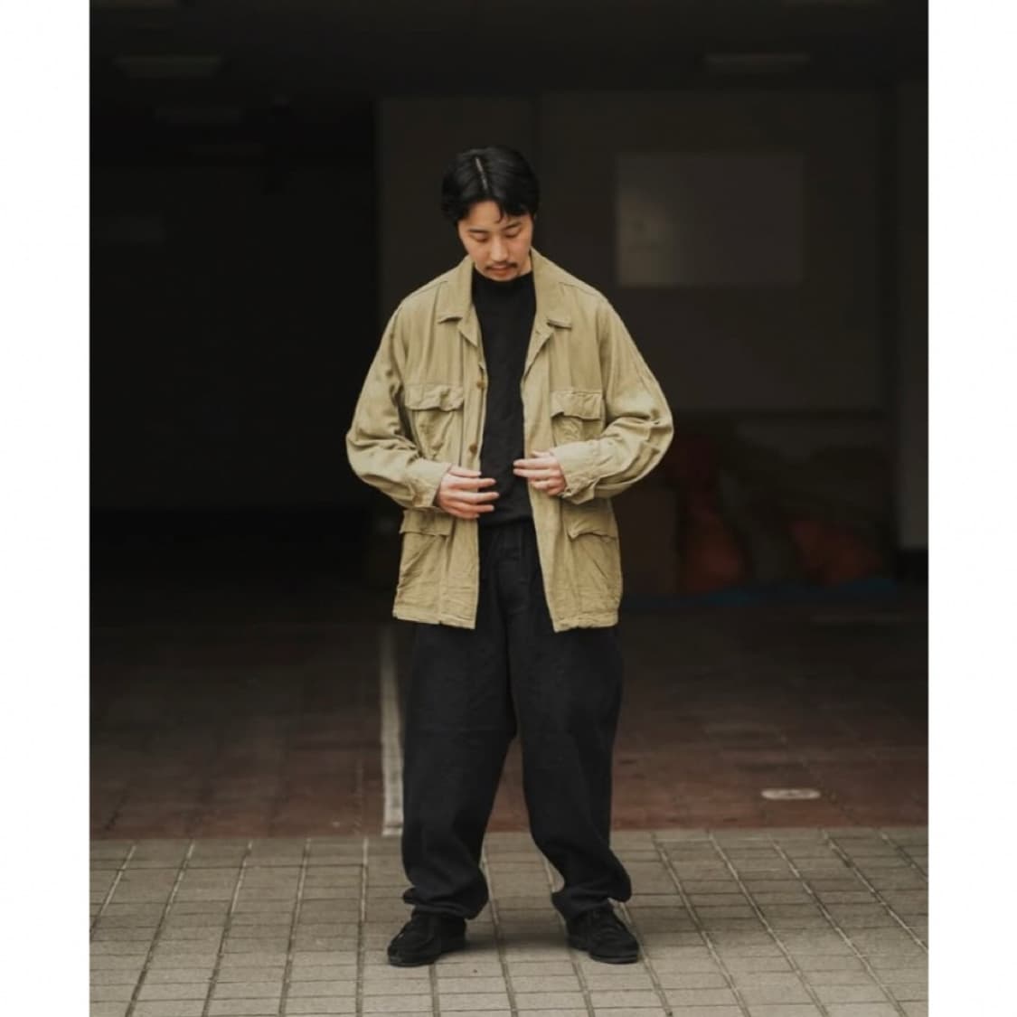 25ss 로우 실크 B.D.U 자켓 상품이미지1