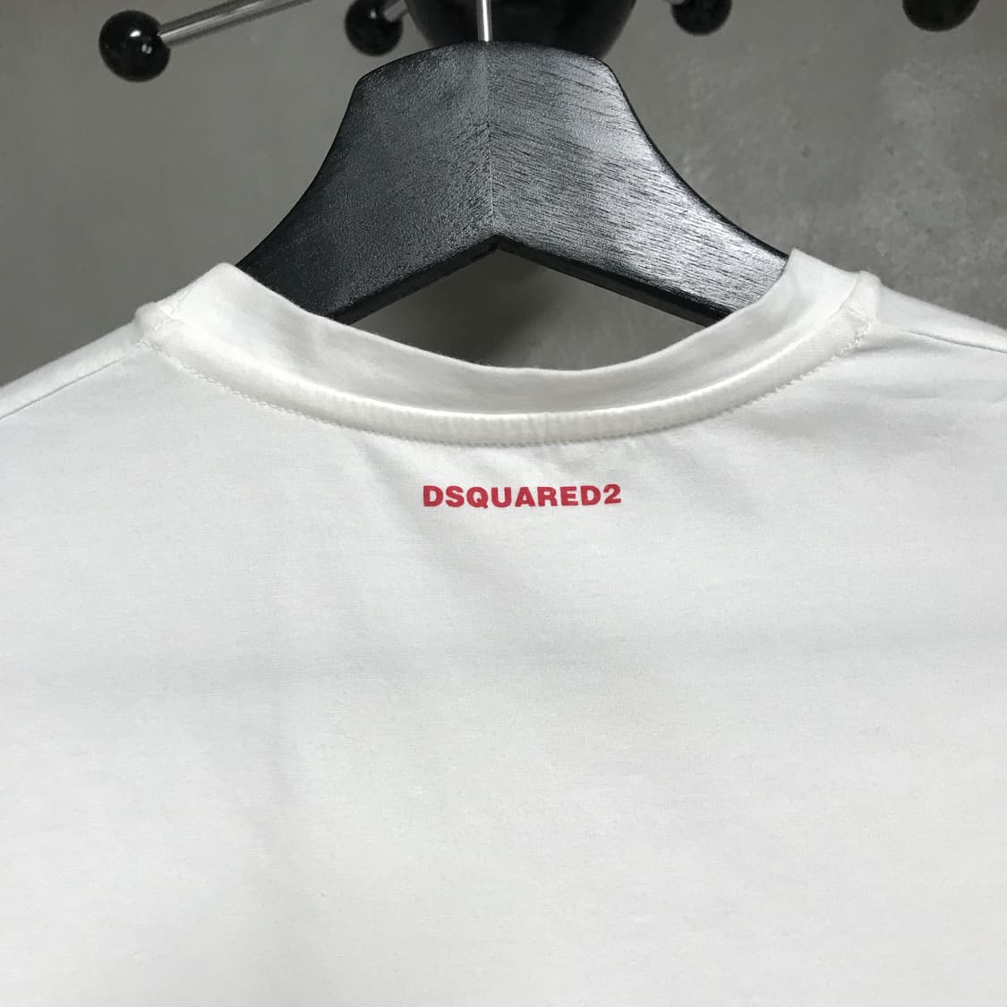 디스퀘어드2 화이트 반팔 티셔츠 L(W) 상품이미지5