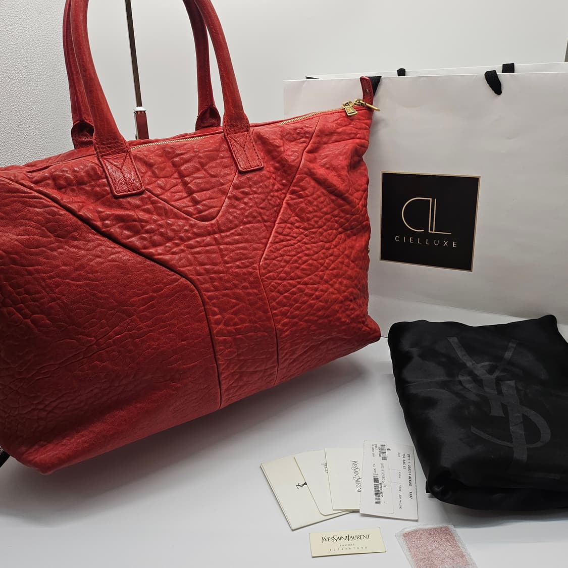 정품 입생로랑 이지백 (레드) 상품이미지1