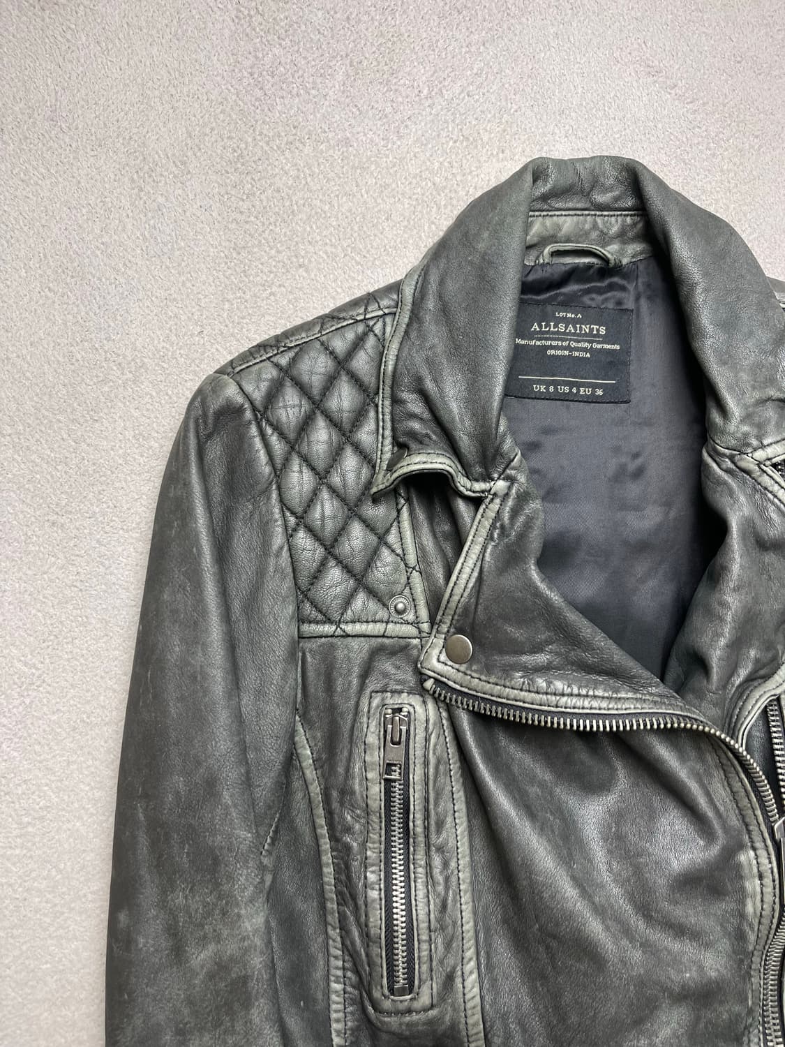 [8] all saints 올세인츠 가죽자켓 - 라이더자케 (여성) 상품이미지8