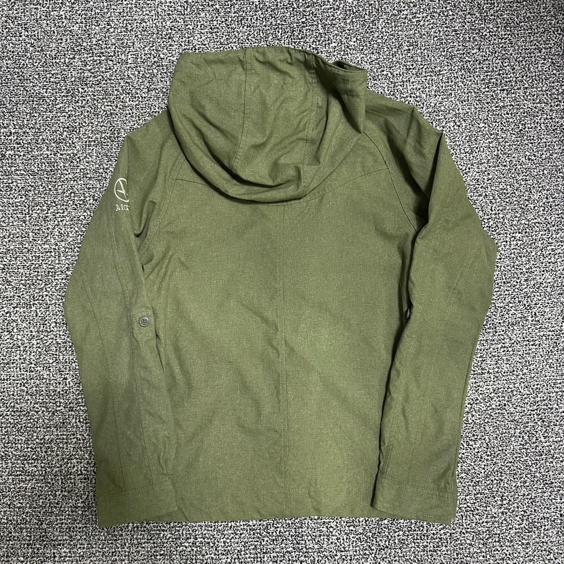 (85) 에이글 올리브 후드 바람막이 자켓 상품이미지4