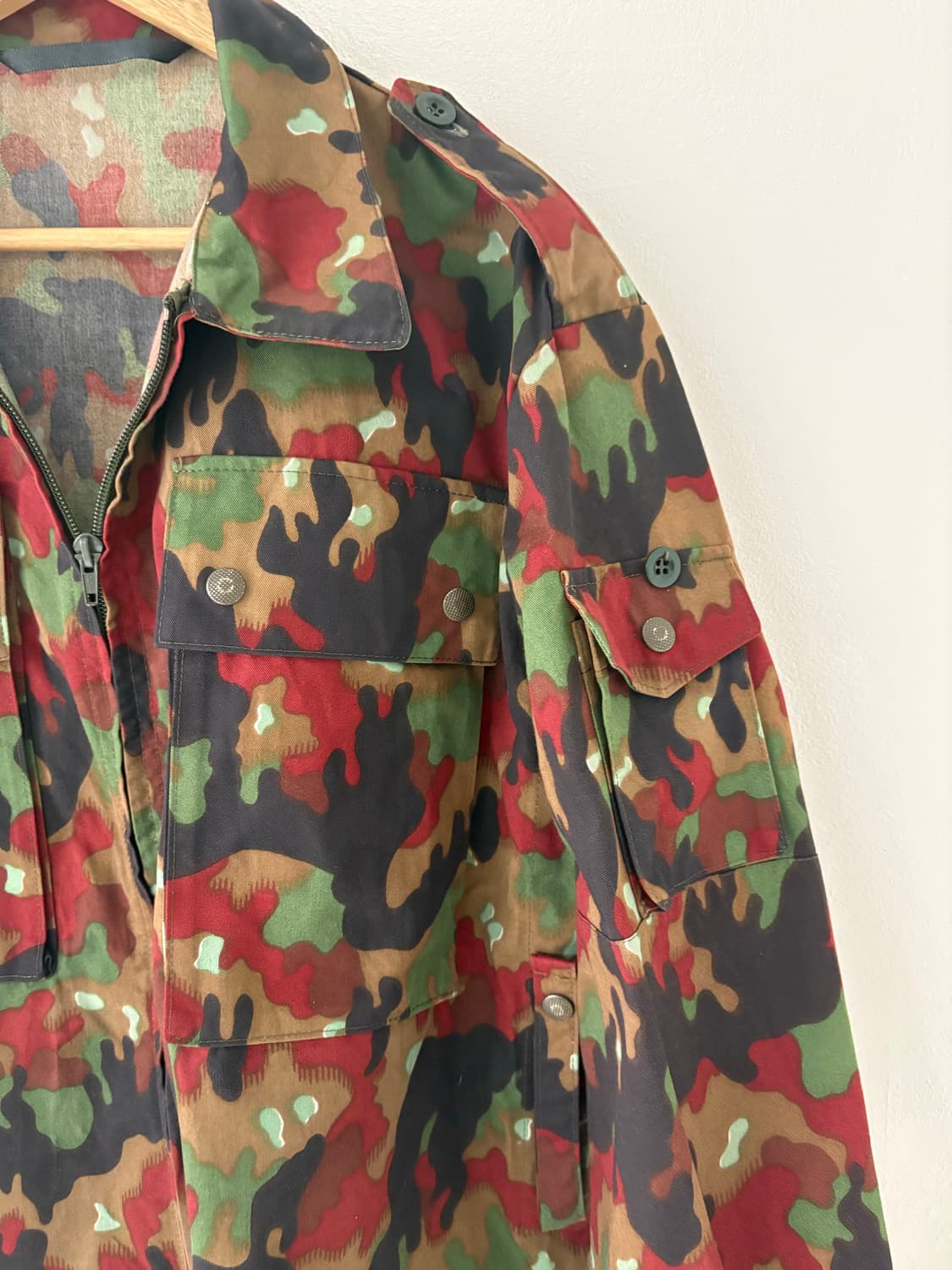 80's Swiss Army M83 Alpenflage Field jac 상품이미지2