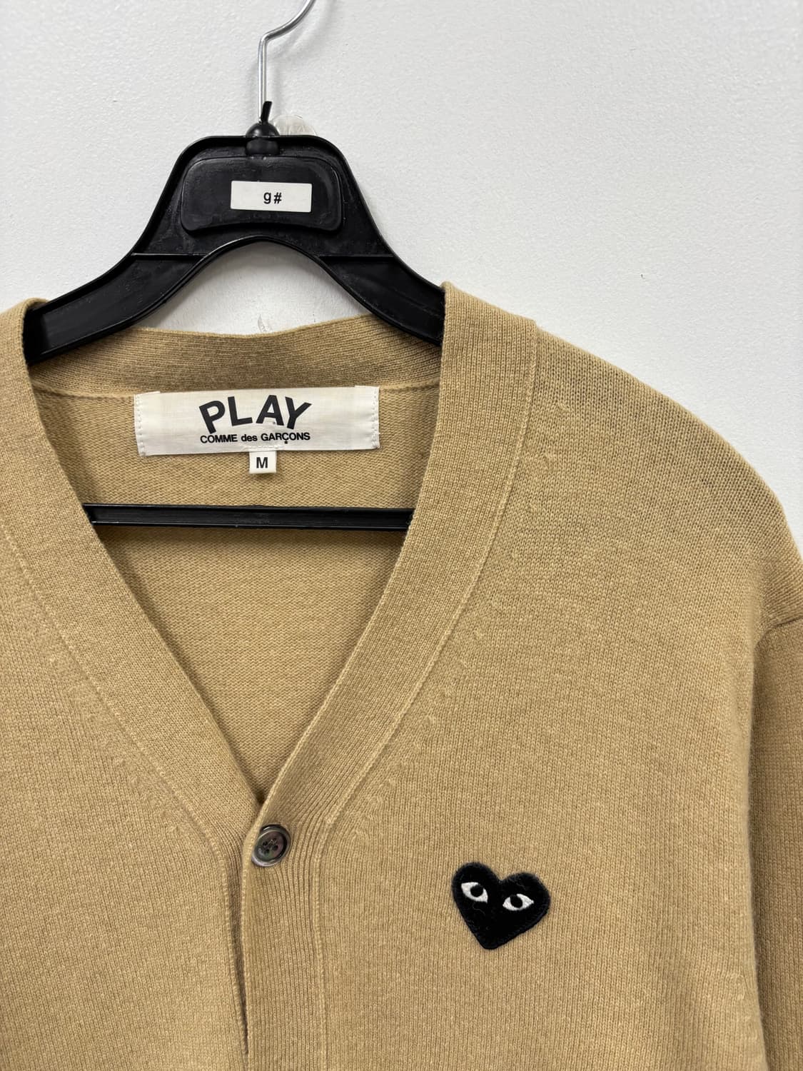 꼼데가르송 울 가디건 상품이미지3