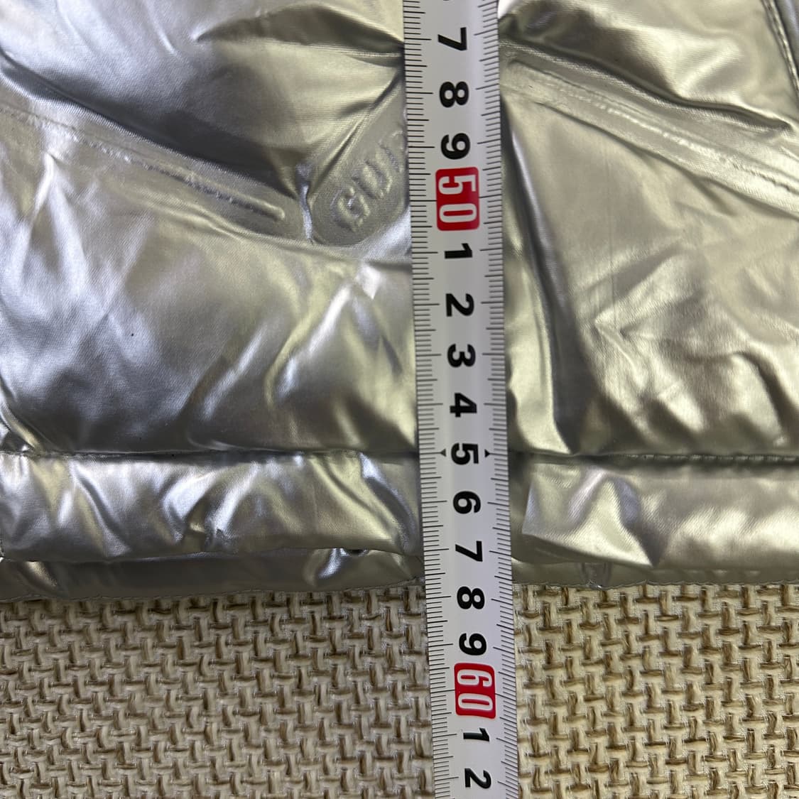 실측확인 게스 후드 패딩 조끼 0327D 상품이미지6