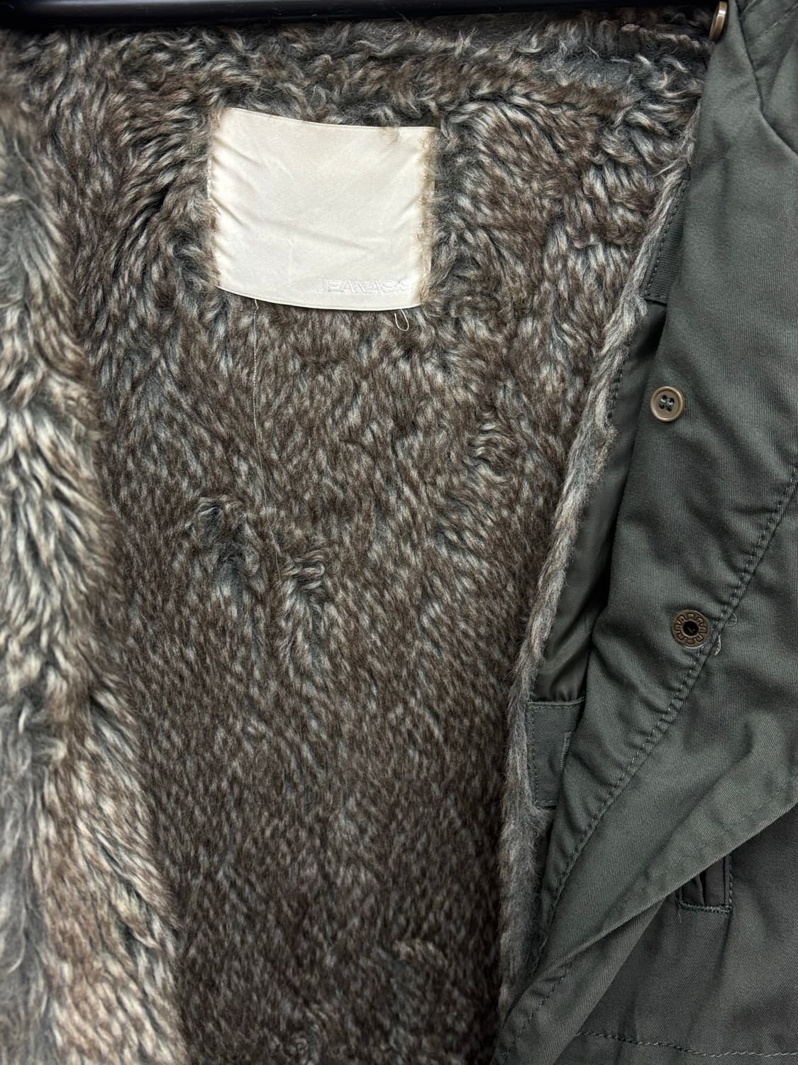 빈티지 하이넥 야상 자켓 상품이미지10