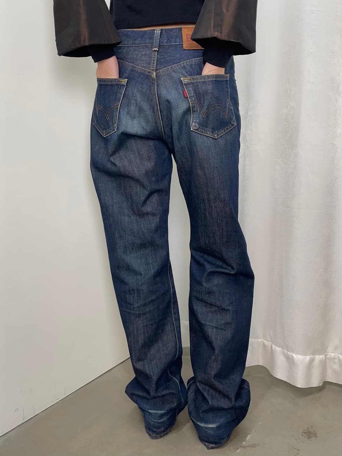 Edwin 진청 데님팬츠 상품이미지2