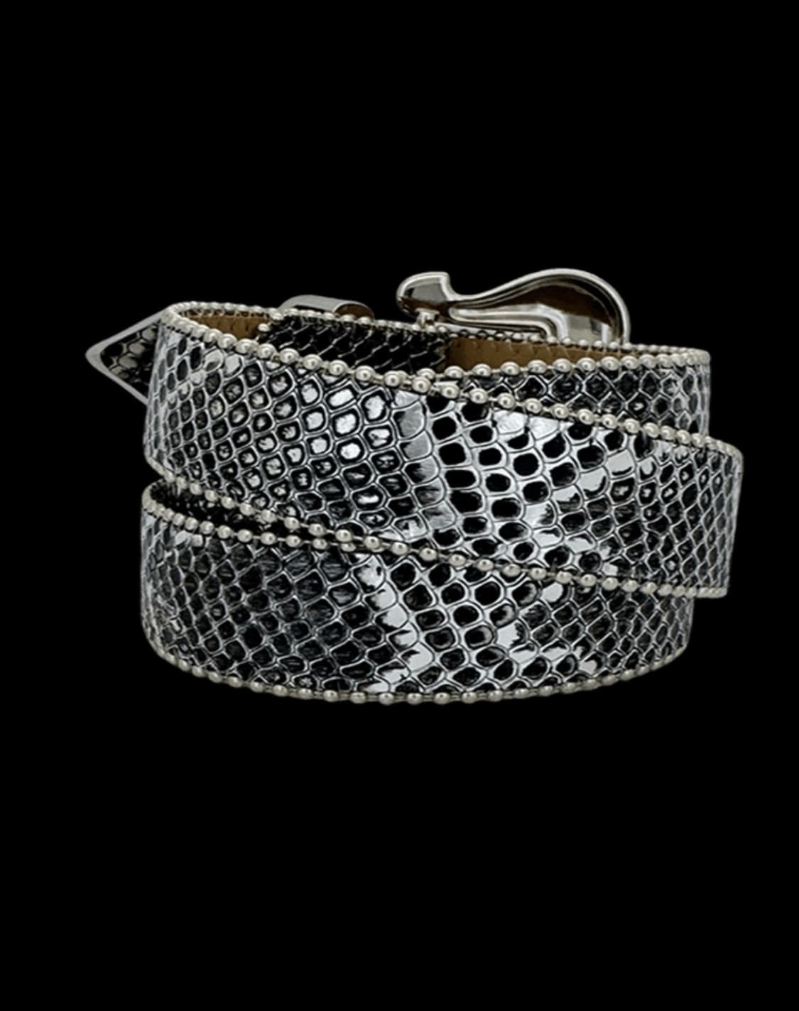 (32) b.b.simon 비비시몬 크롬 벨트 실버 상품이미지8