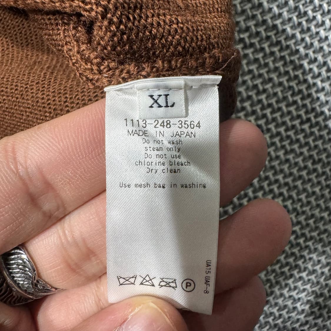 유나이티드 애로우즈 목폴라 니트 브라운 ( XL/OLD-8316 ) 상품이미지6