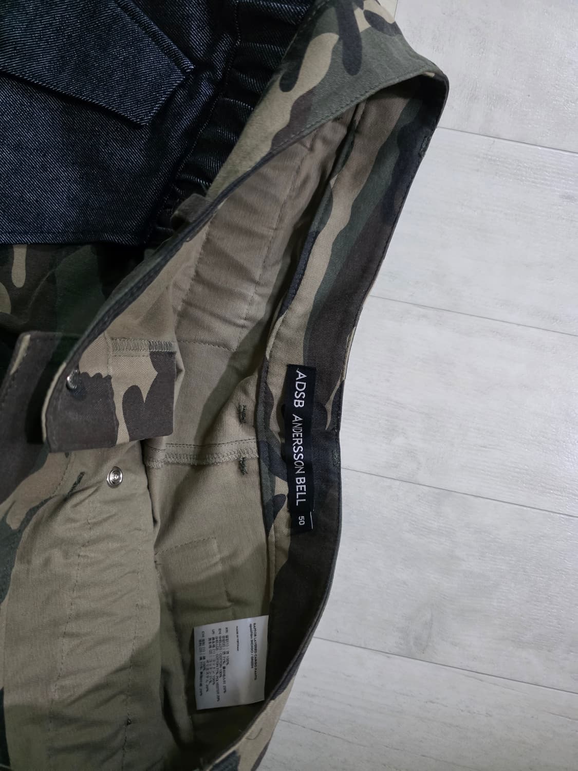 앤더슨벨 카고 카모플라주 팬츠 50 상품이미지4