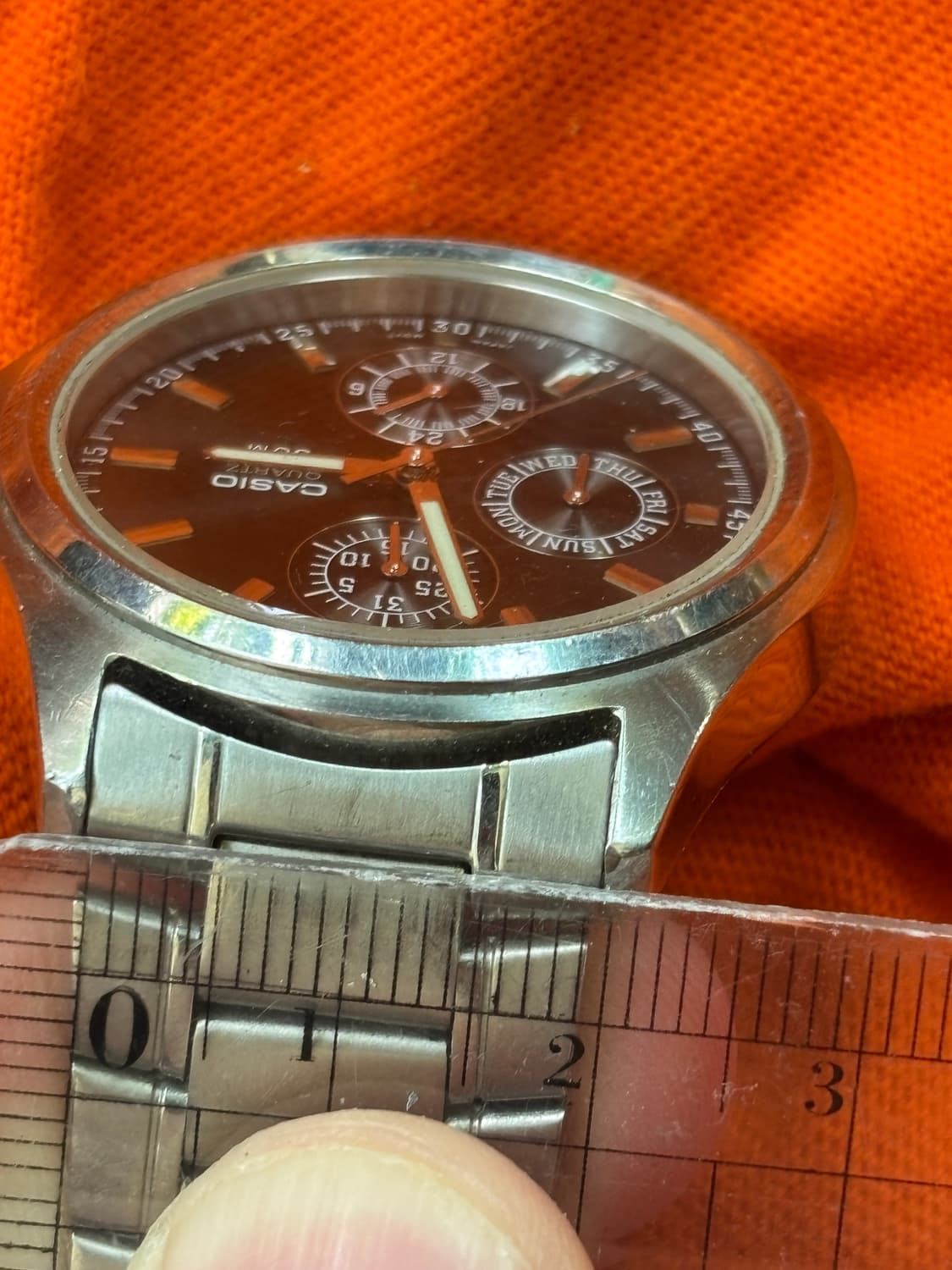 vintage casio metal watch 카시오 시계 상품이미지3