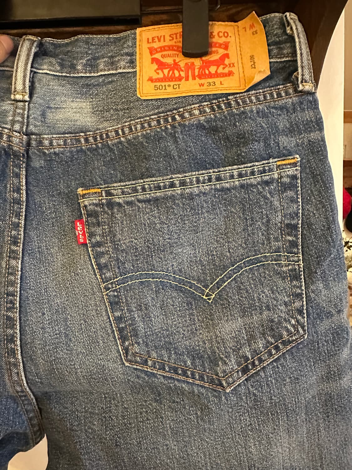 리바이스 501 청반바지 (33) 상품이미지4