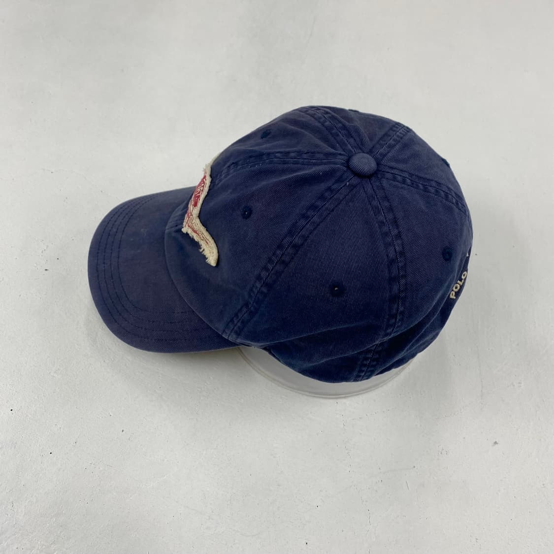 폴로 진스 윙로고 자수 네이비 볼 캡 상품이미지3